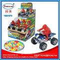 Jouet de voiture de buggy de jouet de voiture de plage avec des bonbons